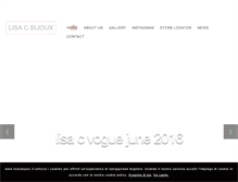 Tablet Screenshot of lisacbijoux.it